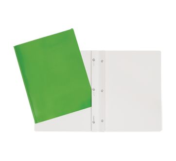 Image of product Geo - Laminated Carton Portfolio, 1 unit, Green