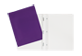Thumbnail of product Geo - Laminated Carton Portfolio, 1 unit, Purple