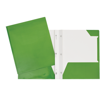 Image of product Geo - Laminated Carton Portfolio, 1 unit, Green