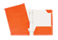Thumbnail of product Geo - Laminated Carton Portfolio, 1 unit, Orange