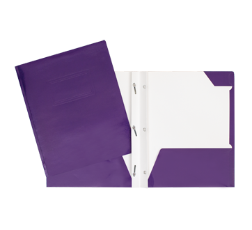 Laminated Carton Portfolio, 1 unit, Purple