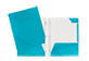 Thumbnail of product Geo - Laminated Carton Portfolio, 1 unit, Turquoise