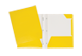Thumbnail of product Geo - Laminated Carton Portfolio, 1 unit, Yellow
