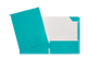 Thumbnail of product Geo - Laminated Carton Portfolio, 1 unit, Turquoise