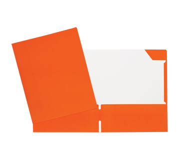Laminated Carton Portfolio, 1 unit, Orange