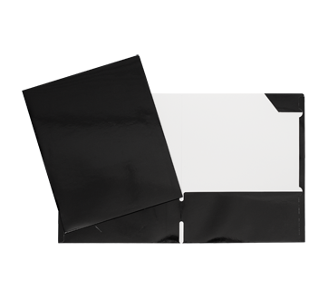 Laminated Carton Portfolio, 1 unit, Black