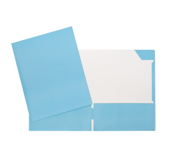 Laminated Carton Portfolio, 1 unit, Blue