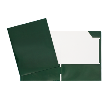 Laminated Carton Portfolio, 1 unit, Dark Green