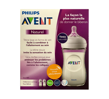 philips avent 260ml natural feeding bottle
