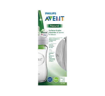 Image 2 of product Avent - Natural Glass Feeding Bottle, 240 ml