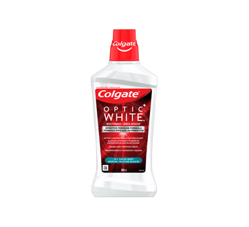 Image of product Colgate - Optic White Alcohol Free Mouthwash, Icy Fresh Mint, 946 ml
