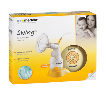 Swing Single Electric Breast Pump, 1 unit – Medela : Breast feeding  accessories and products