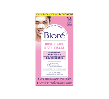 Deep Cleansing Pore Strips, Combo Emballage, 14 units