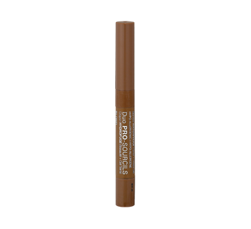 Duo Eyebrow PRO Slanted Waterproof Pencil + Tinted Gel, 3 g