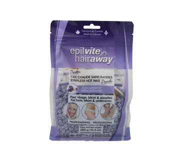 Image of product Epil Vite - Hot Wax Pearls, 380 g, Lavender