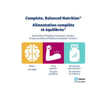 Image 3 of product PediaSure - Complete Nutritional Supplement for Kids, Chocolate, 4 x 235 ml