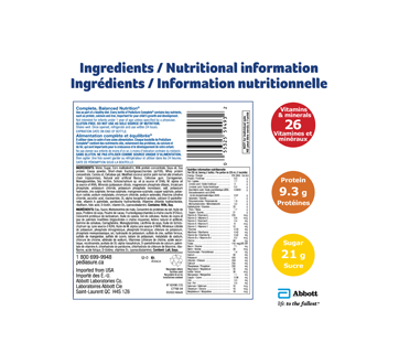 Image 8 of product PediaSure - Complete Nutritional Supplement for Kids, Chocolate, 4 x 235 ml