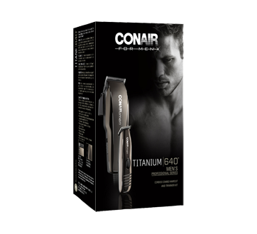 Titanium 640 Corder Combo Haircut And Trimmer Kit 1 Unit Conair