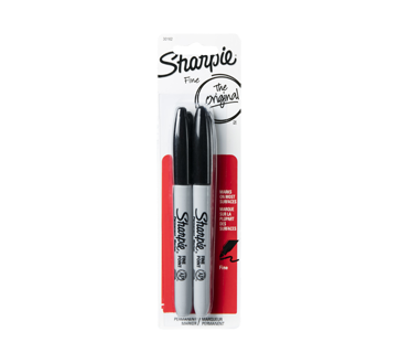 Image of product Sharpie - Permanent Marker, 2 units, Black
