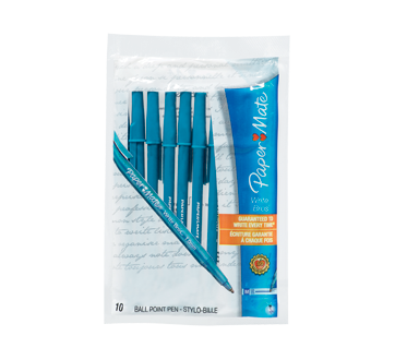 Write Bros Ball Point Pen, 10 units, Blue