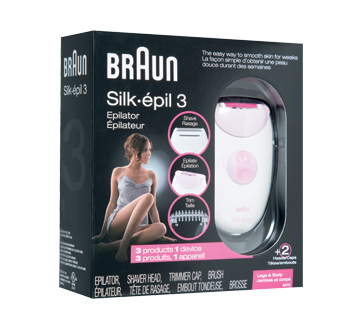 Silk-épil 3 Epilator and Shaver, 1 unit