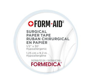 Image of product Formedica - Surgical Paper Tape, 1 unit, 1.25 cm x 9.2 m