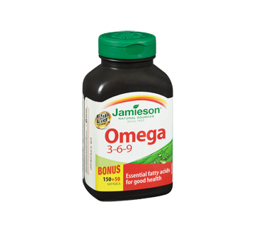 Image 2 of product Jamieson - Omega 3-6-9 1,200 mg, 150 units
