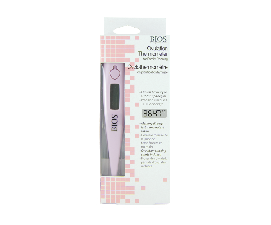 Ovulation Thermometer for Family Planning, 1 unit BIOS Fertility Test Jean Coutu