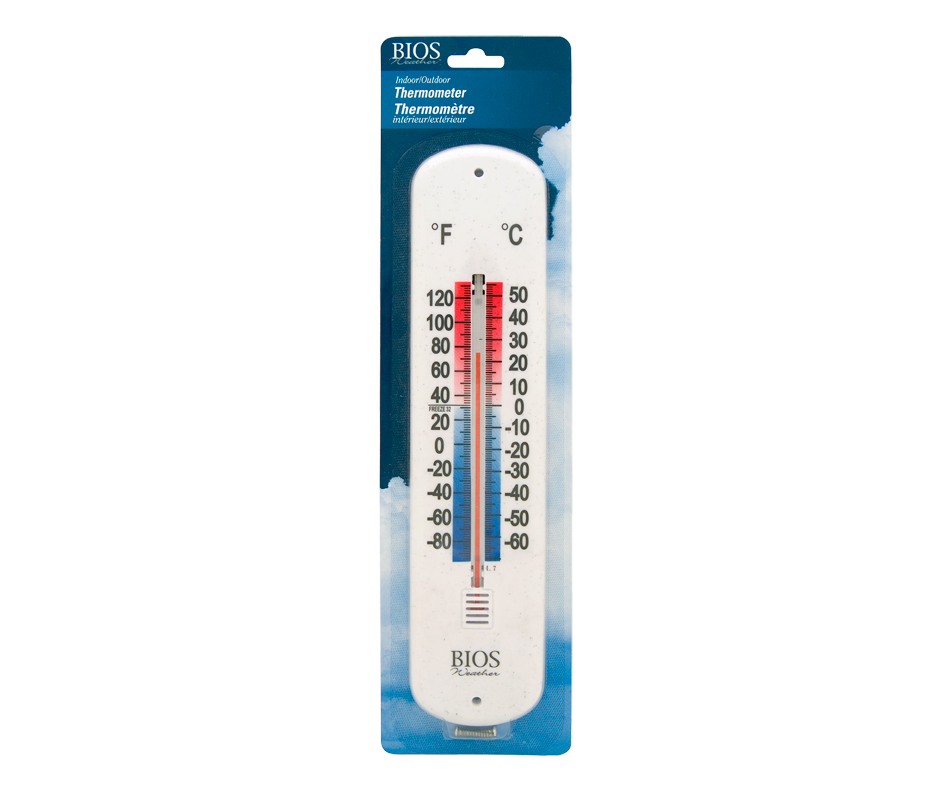 Indoor / Outdoor Thermometer, 1 unit BIOS Thermometer and hygrometer Jean Coutu