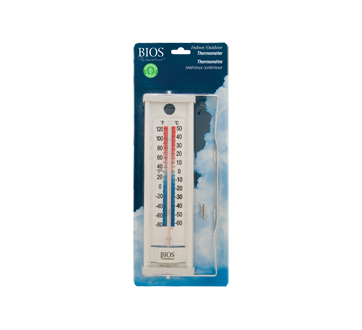 Indoor /Outdoor Window Thermometer, 1 unit 
