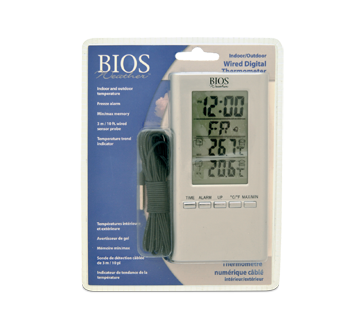 Image of product Bios Weather  - Indoor/Outdoor Thermometer, 1 unit