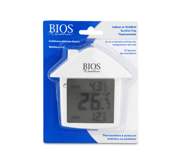 Image of product Bios Weather  - Indoor/Outdoor Thermometer, 1 unit