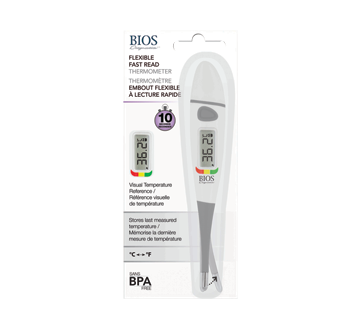 Image of product BIOS - 10 Second Flex-Tip Thermometer, 1 unit