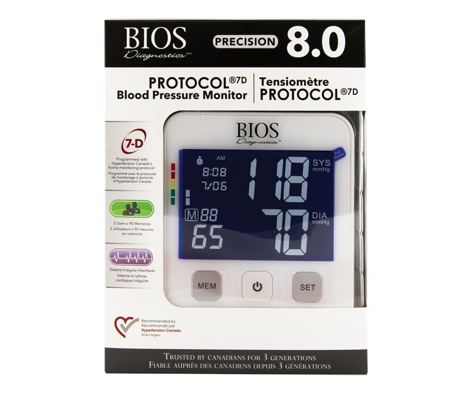Protocol Blood Pressure Monitor, 1 unit BIOS Diagnostic Device