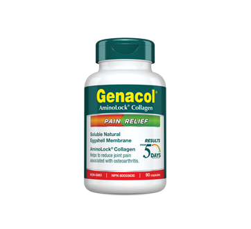 Image of product Genacol - Pain Relief with AminoLock Collagen & Natural Eggshell Membrane, 90 units
