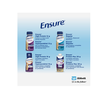 Image 9 of product Ensure - High Protein Meal Replacement, 6 x 235 ml, Chocolate