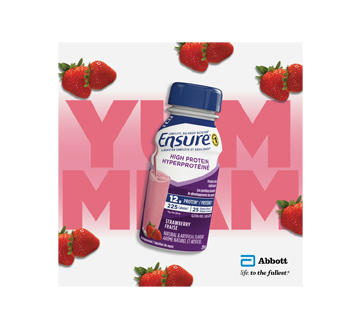 Image 5 of product Ensure - High Protein Meal Replacement, Strawberry, 6 x 235 ml