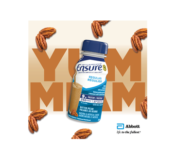 Image 5 of product Ensure - Meal Replacement 9.4g Protein Drink, 6 x 235 ml, Butter Pecan