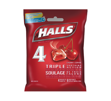 Image of product Halls - Halls Cherry, 4 units