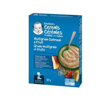 Image 2 of product Gerber - Gerber Mixed Grains with Fruit, 227 g