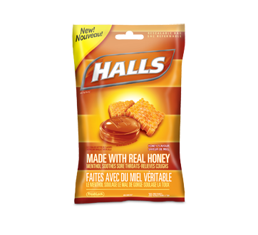Image of product Halls - Halls Honey Flavour, 30 units