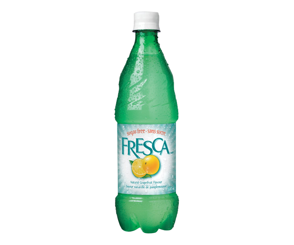 Carbonated Soft Drink, Citrus, 500 ml Fresca Soft drink Jean Coutu