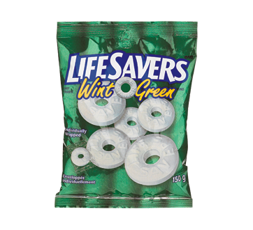 Image of product Life Savers - Wint-O-Green Candy, 150 g, Spearmint