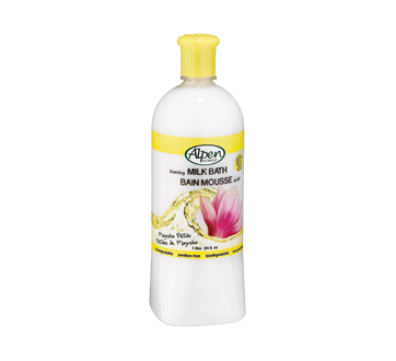 Image of product Alpen Secrets - Foaming milk Bath, 1 L, Magnolia petals