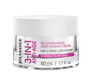 3-in-1 Anti-Age Rejuvenating Cream, Normal to Dry Skin, 50 ml