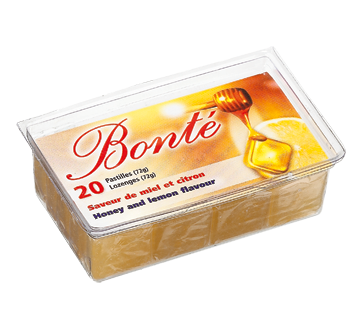 Image of product Bonté - Lozenges, 20 lozenges, Lemon