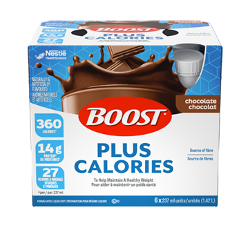 Boost Plus, 6 x 237 ml, Chocolate