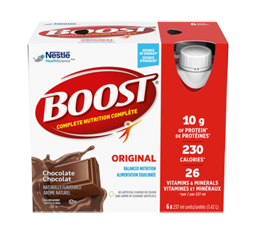 Image of product Nestlé - Boost, 6 x 237 ml, Chocolate