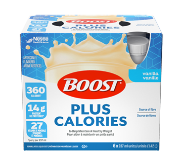 Boost Plus, 6 x 237 ml, Vanilla