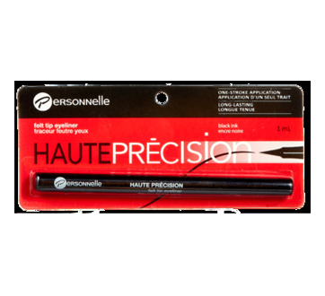 Image 2 of product Personnelle Cosmetics - Haute Précision Felt Tip Eyeliner, 1 ml Black Carbon